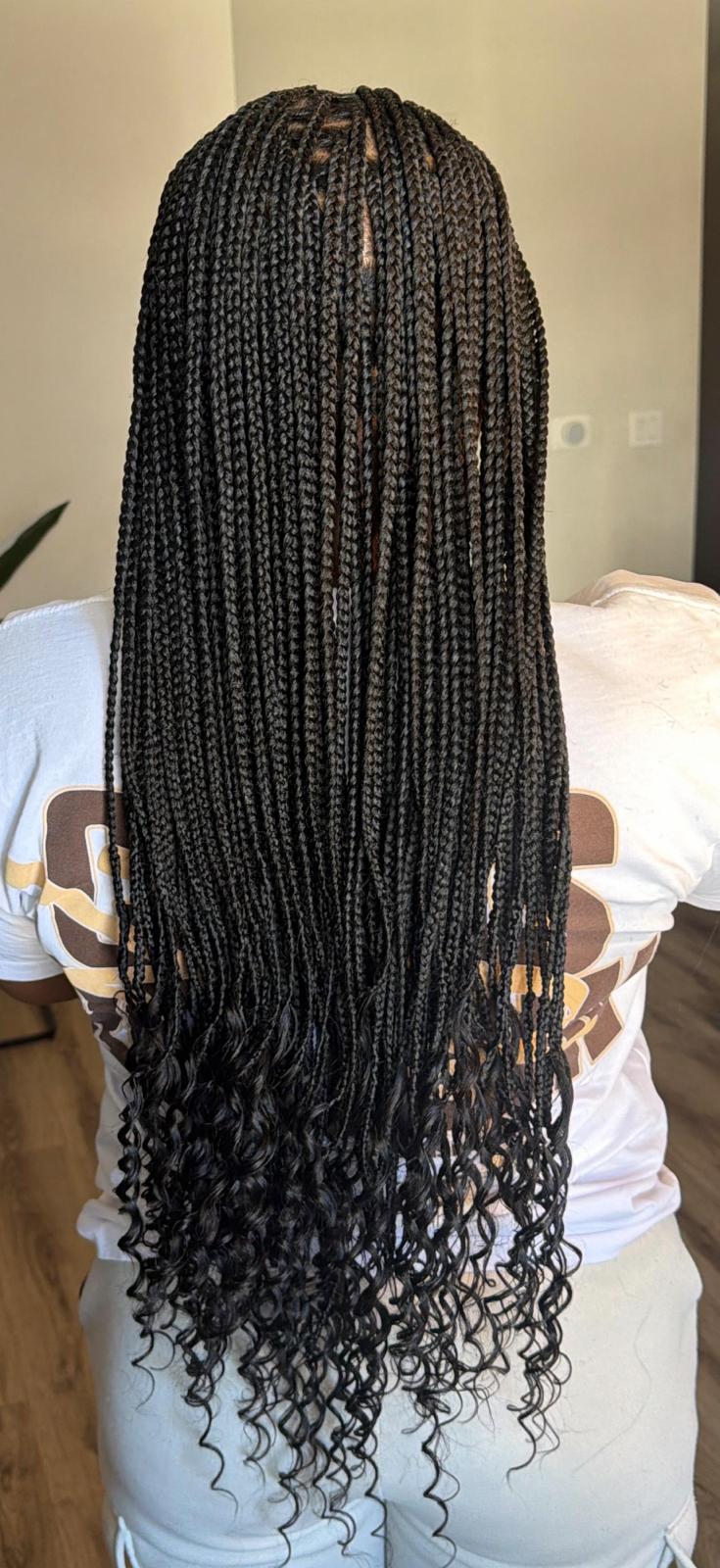 Boho Knotless Braids
